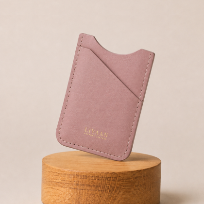 The Card Holder blush